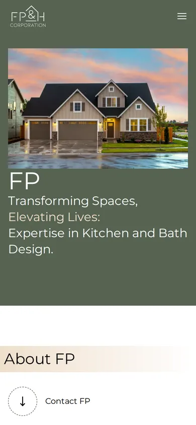 design by fp — mobile screenshot