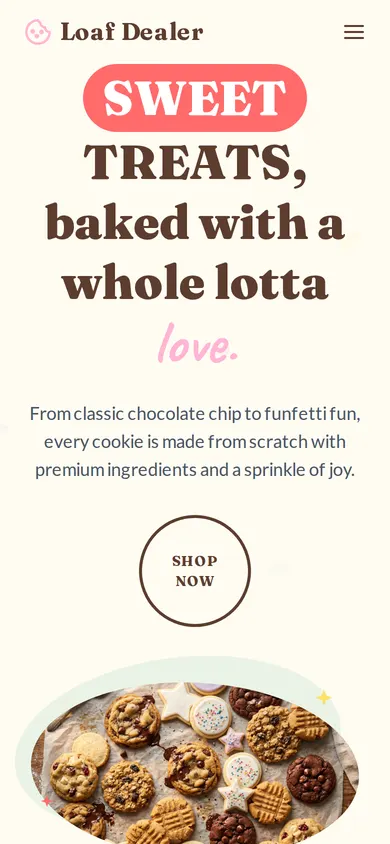 loaf dealer — mobile screenshot